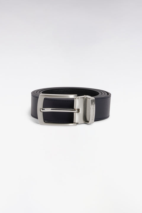 Coffret ceinture en cuir de vachette noir - Image 1