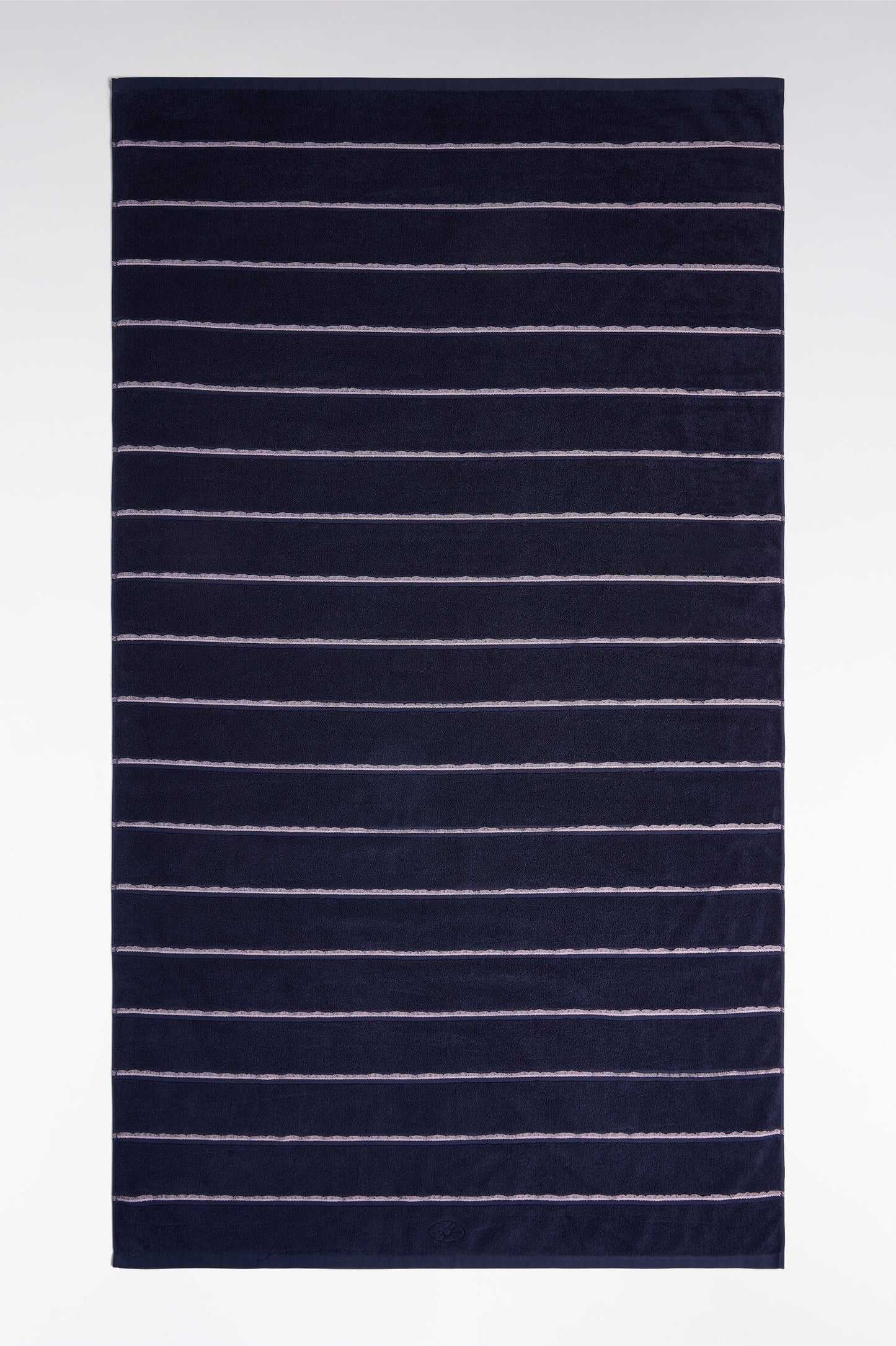 Navy cotton beach towel