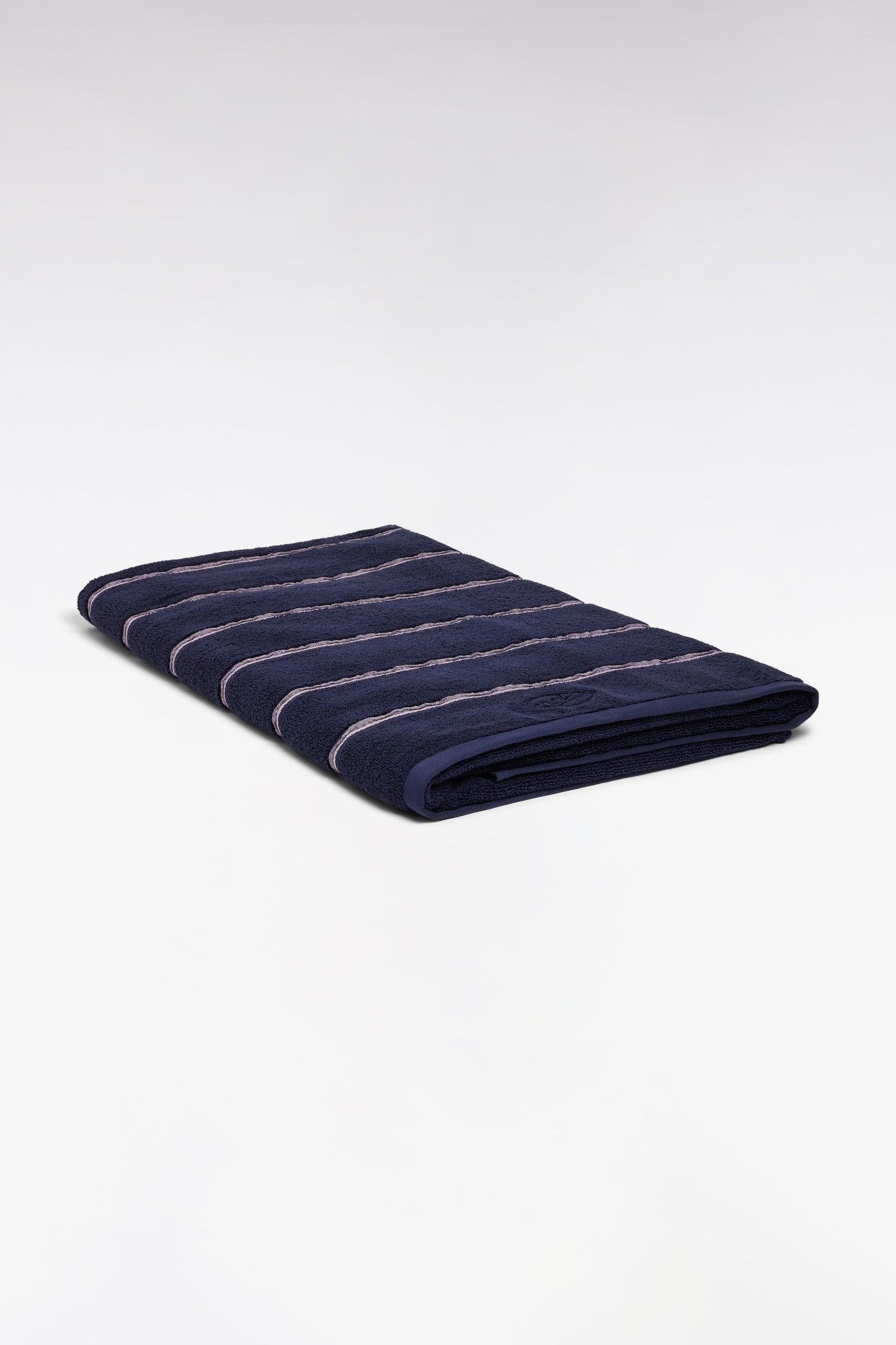 Navy cotton beach towel