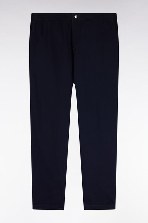 Navy cotton canvas pants - Image 2