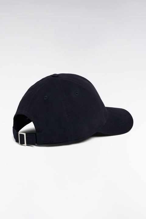 Casquette en twill de coton stretch marine - Image 2
