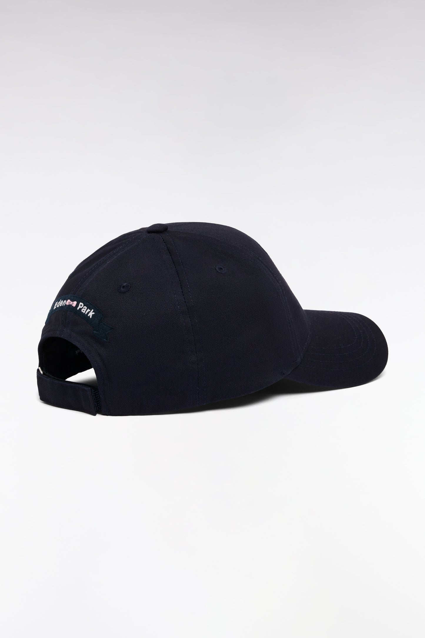 Casquette en twill de coton marine écusson 6 Nations