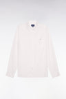 Chemise en coton blanche coupe regular