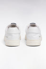 Sneakers en cuir blanc