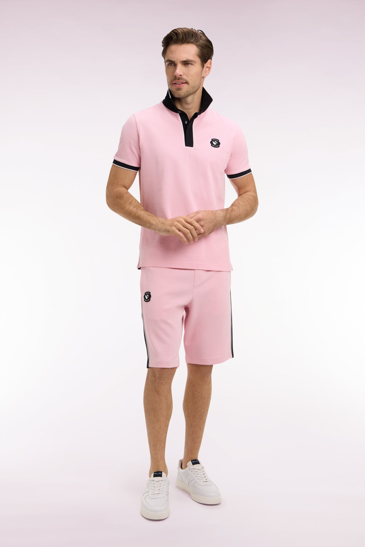 Short en molleton rose New Zealand