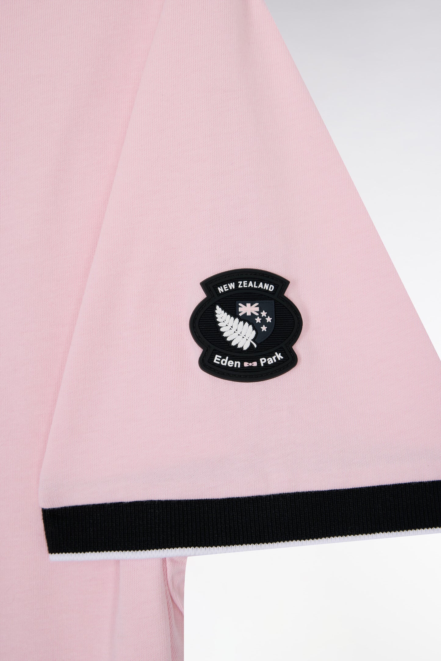 New Zealand short-sleeved T-shirt in pink cotton, regular fit