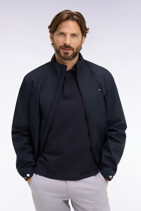 Coupe-vent en nylon marine - Image 3