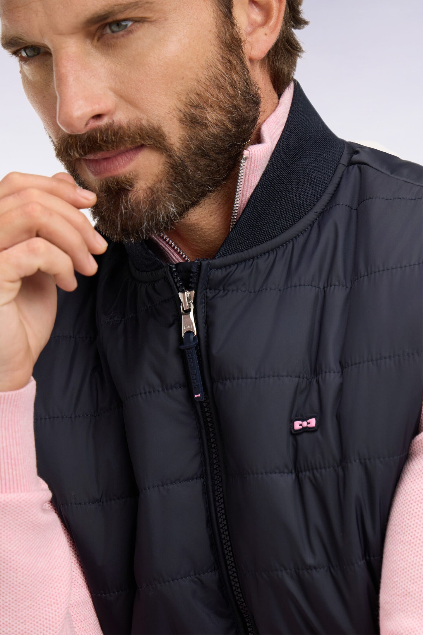 Doudoune sans manches marine