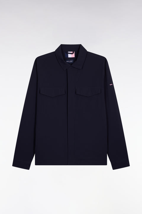 Surchemise en nylon stretch marine - Image 2