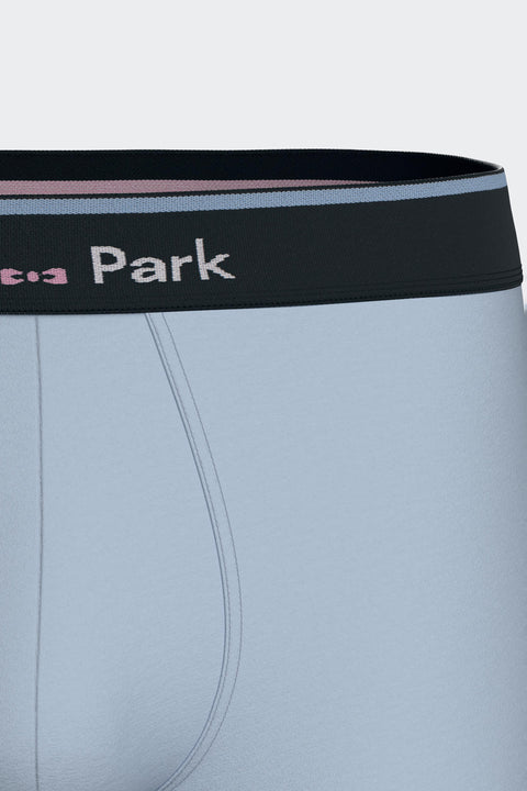 Boxer en jersey de coton stretch ciel - Image 2