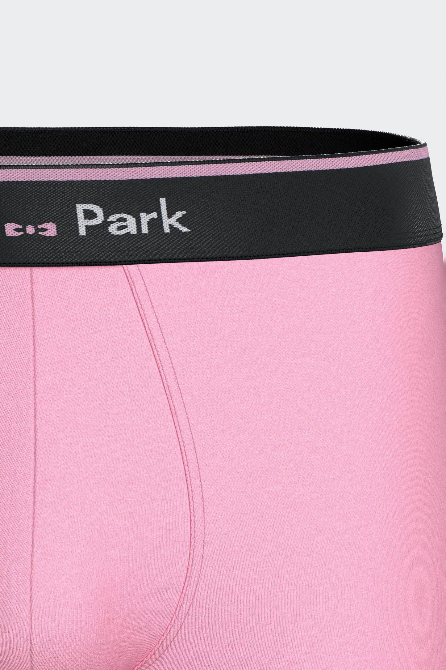Boxer en jersey de coton stretch rose
