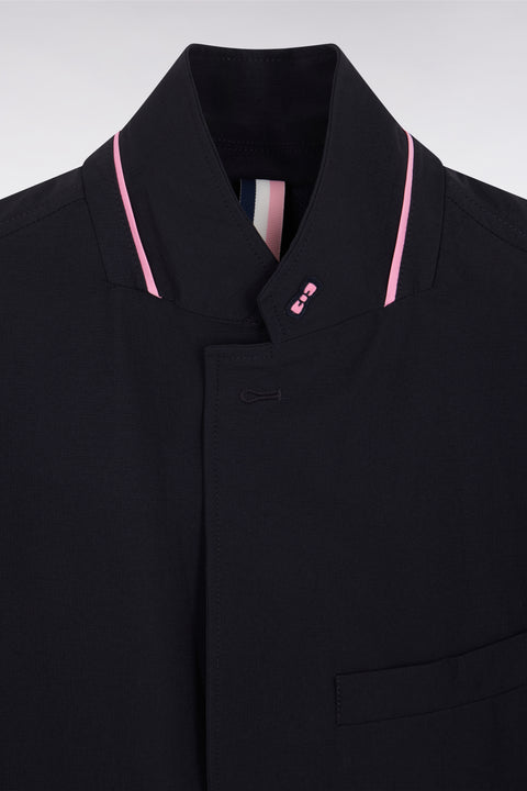 Veste en tissus technique marine - Image 3