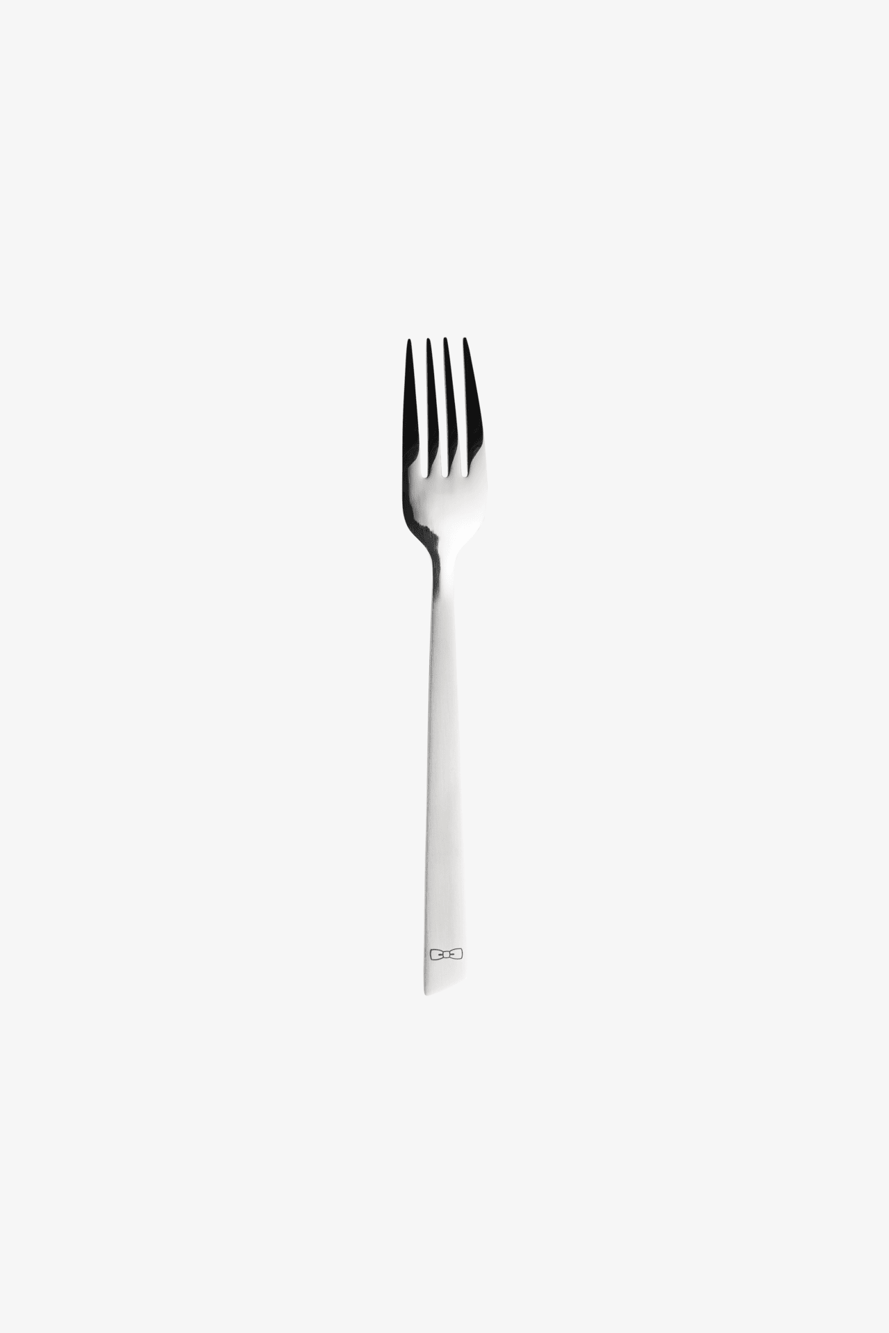 Set of 6 stainless steel table forks