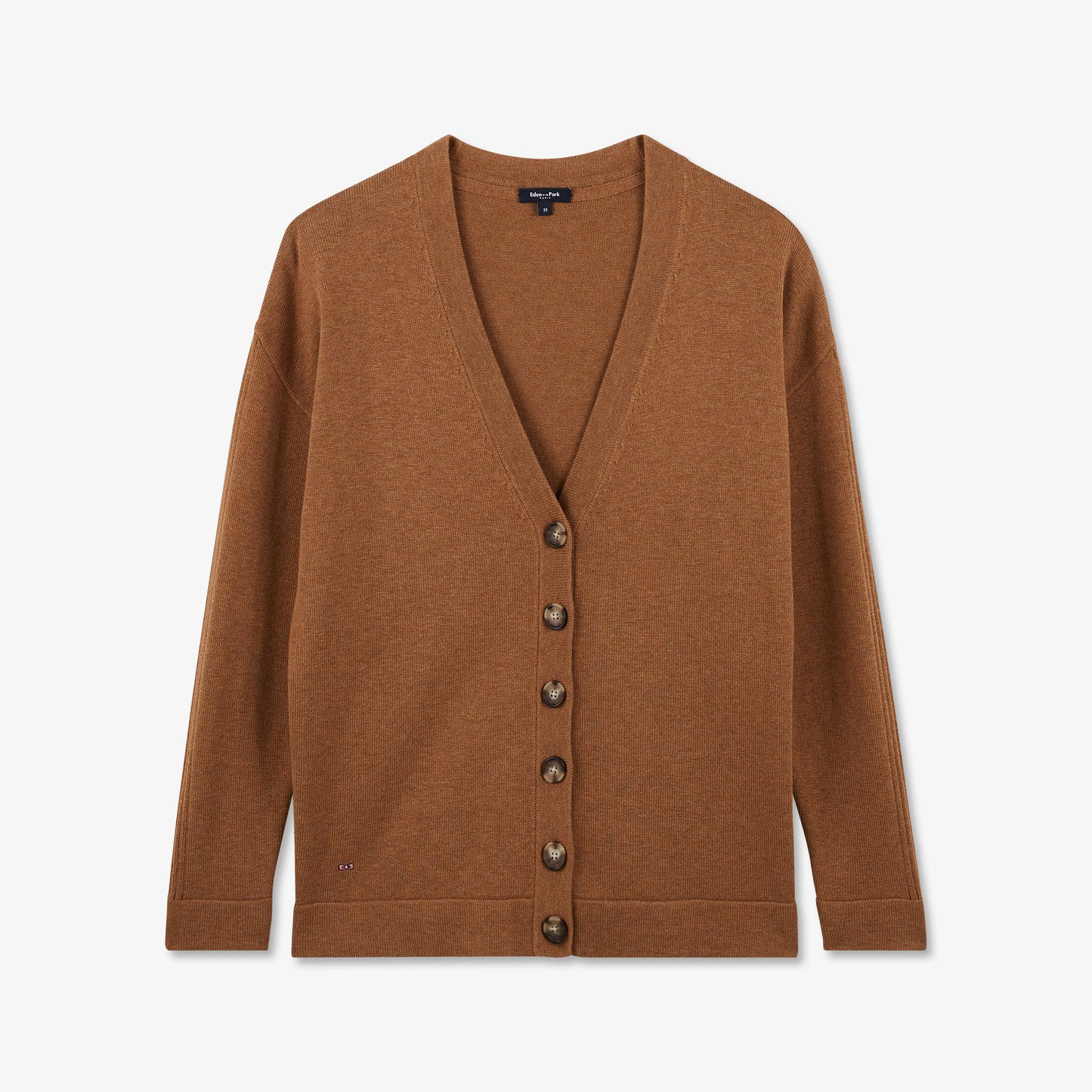 Plain brown cardigan