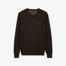 Brown wool mix jumper