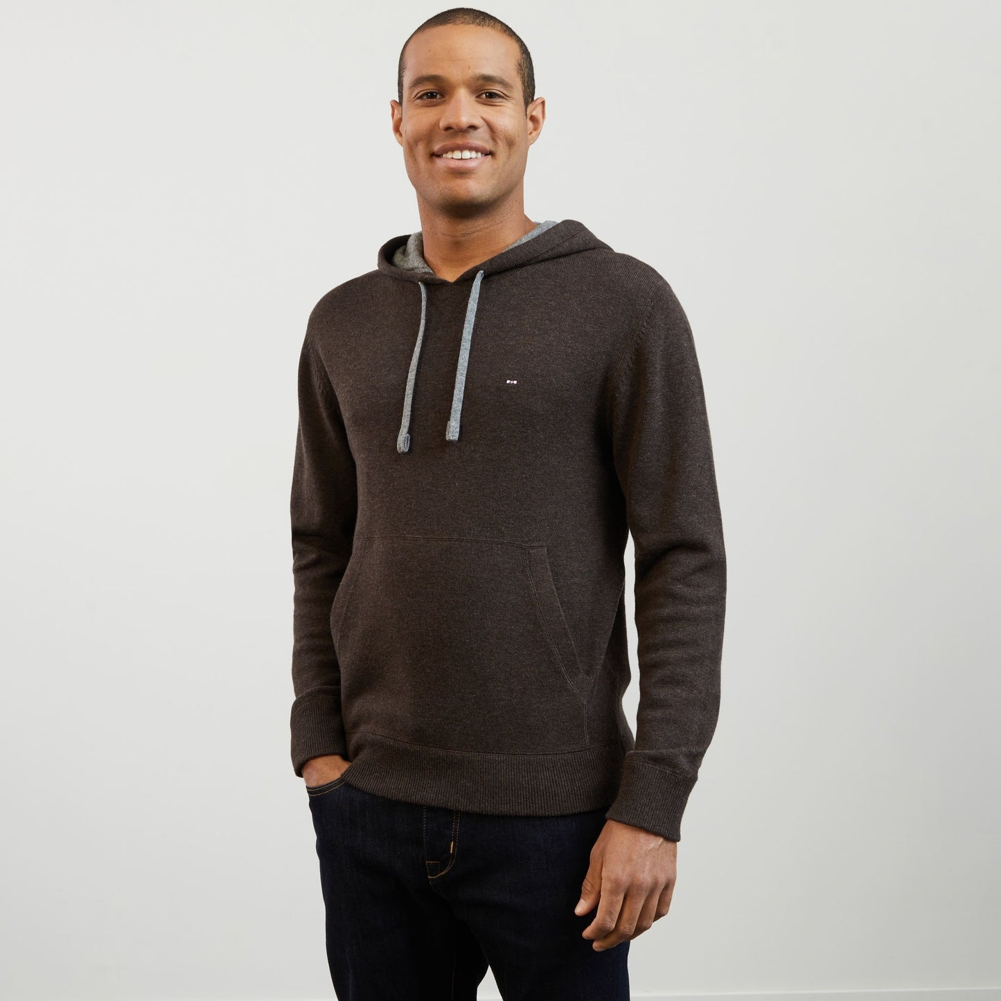 Brown hoodie