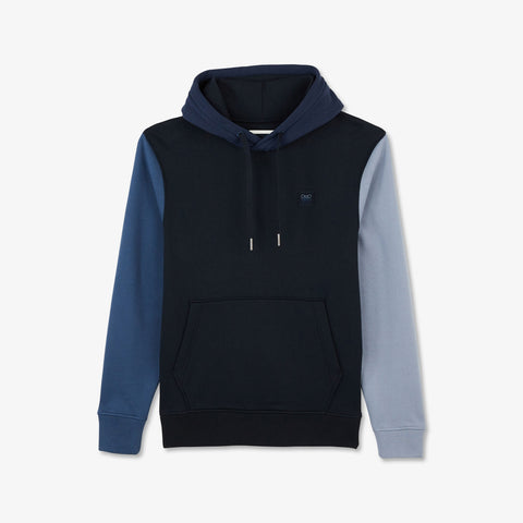 Blue colourblock sweatshirt - Image 2