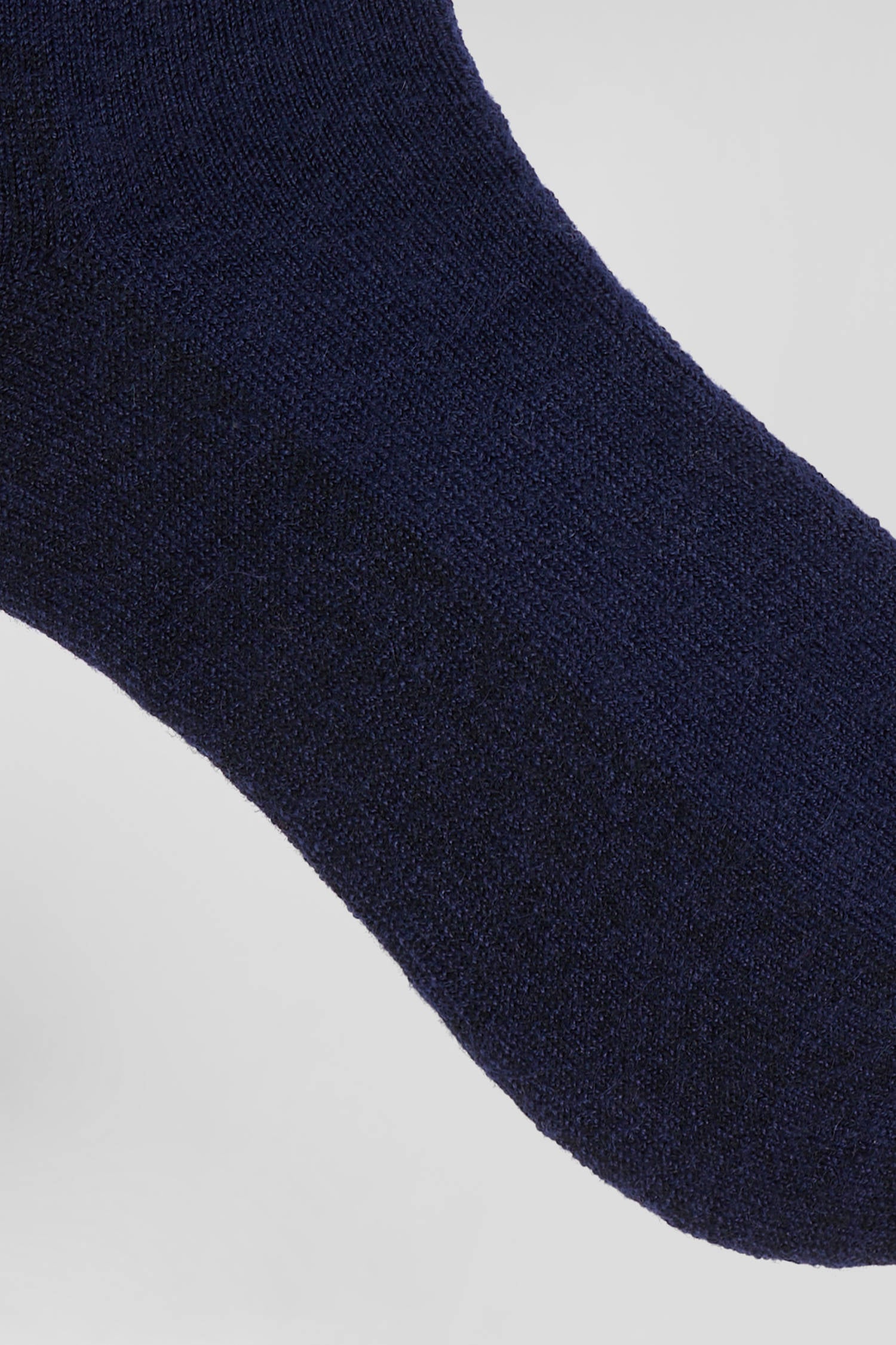 Navy blue alpaca wool blend socks