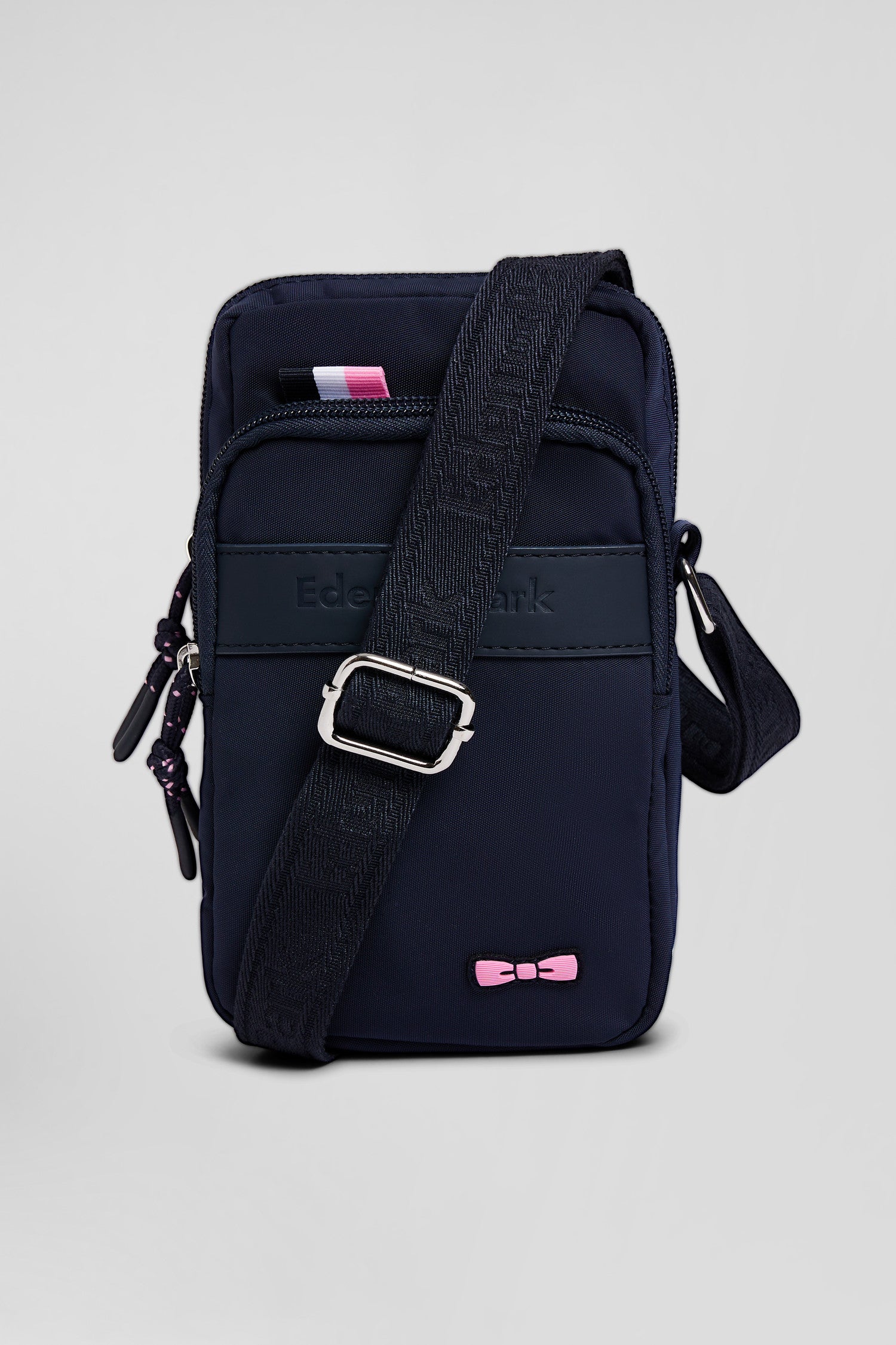 Navy blue mini messenger bag