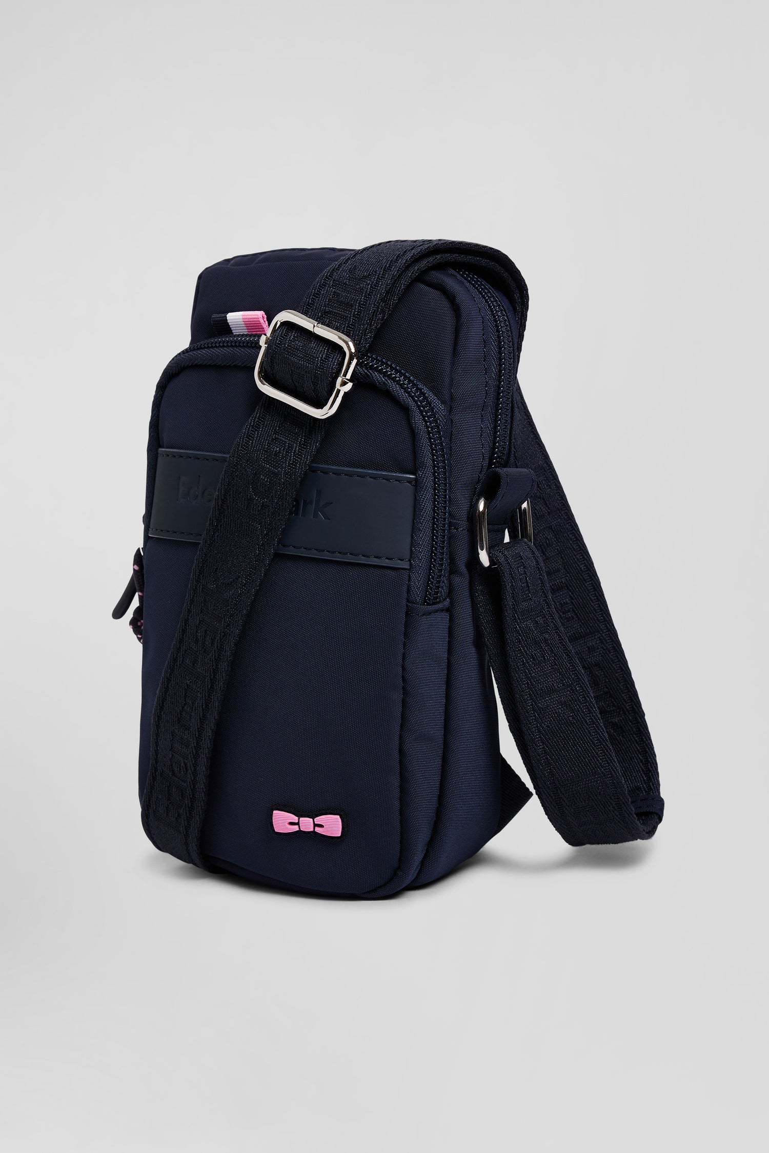 Navy blue mini messenger bag