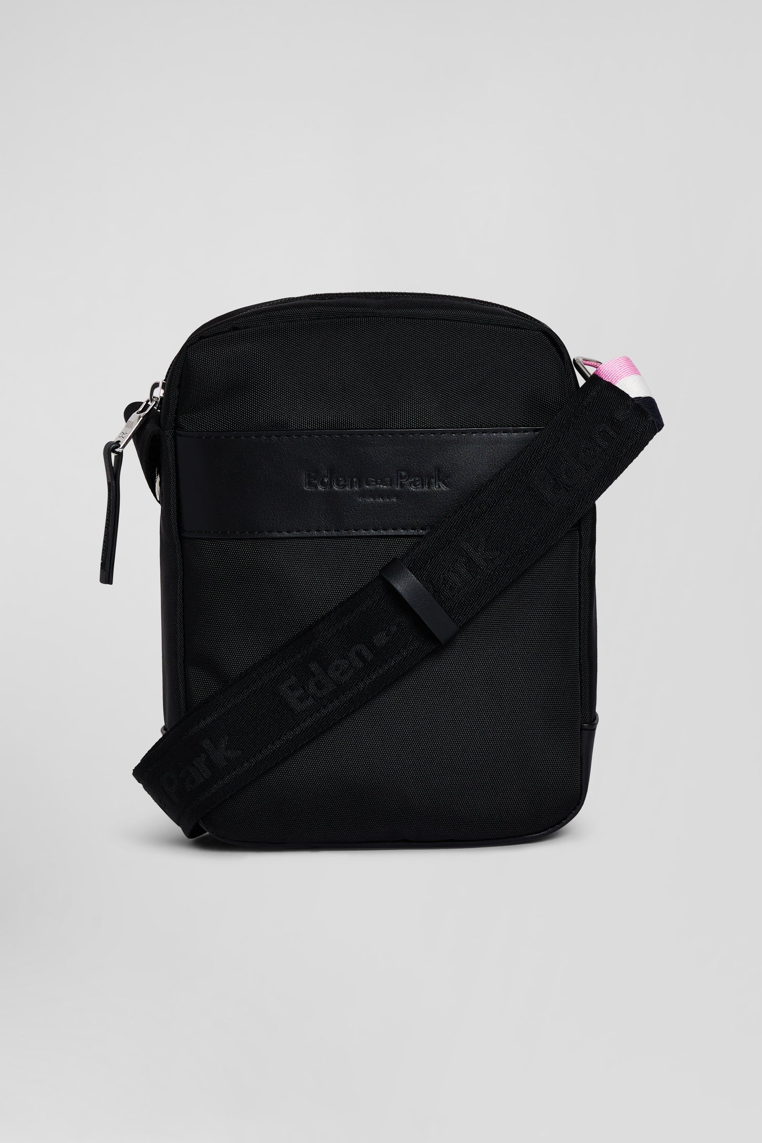 Black messenger bag