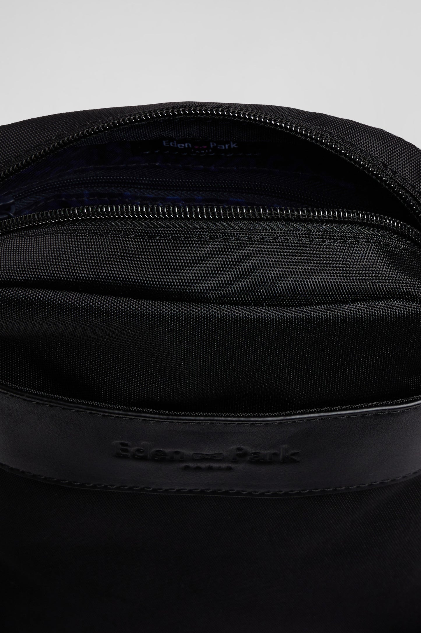 Black messenger bag