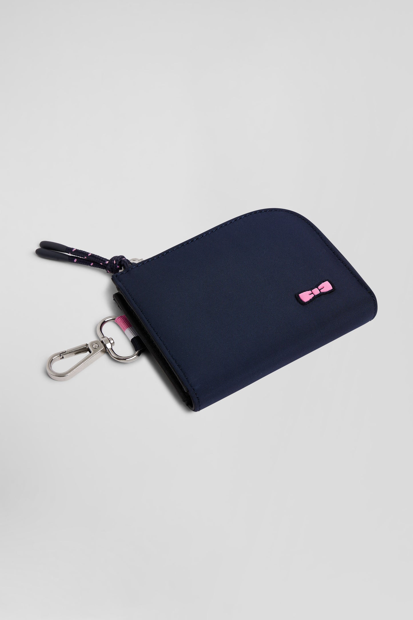 Navy blue earphone pouch