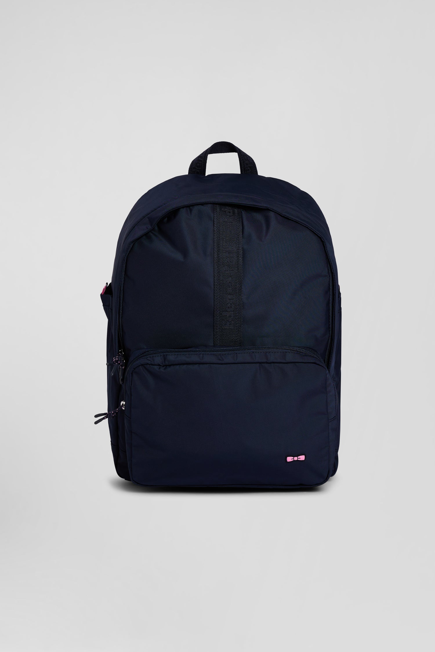 Plain navy blue backpack with Eden Park lettering