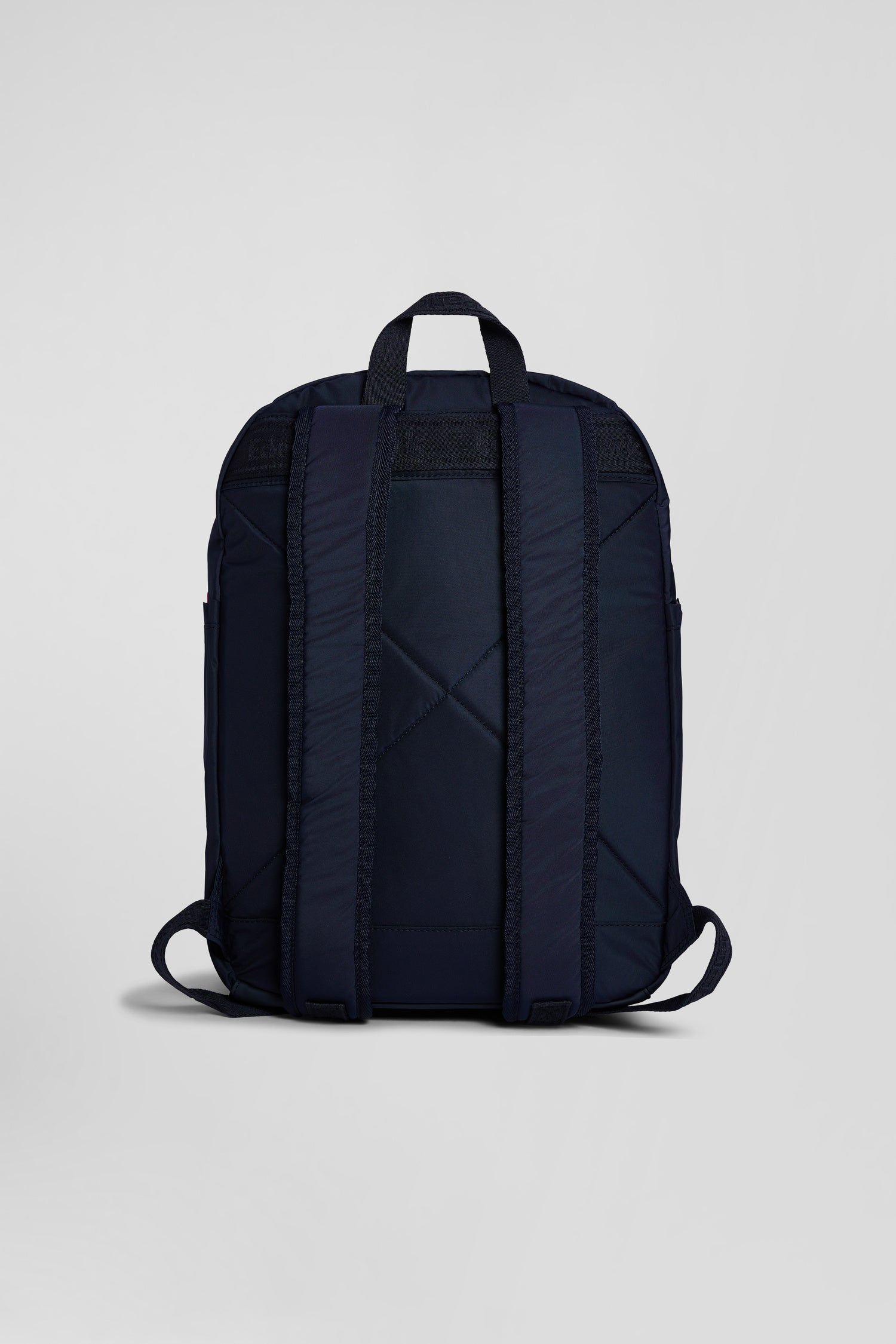 Plain navy blue backpack with Eden Park lettering