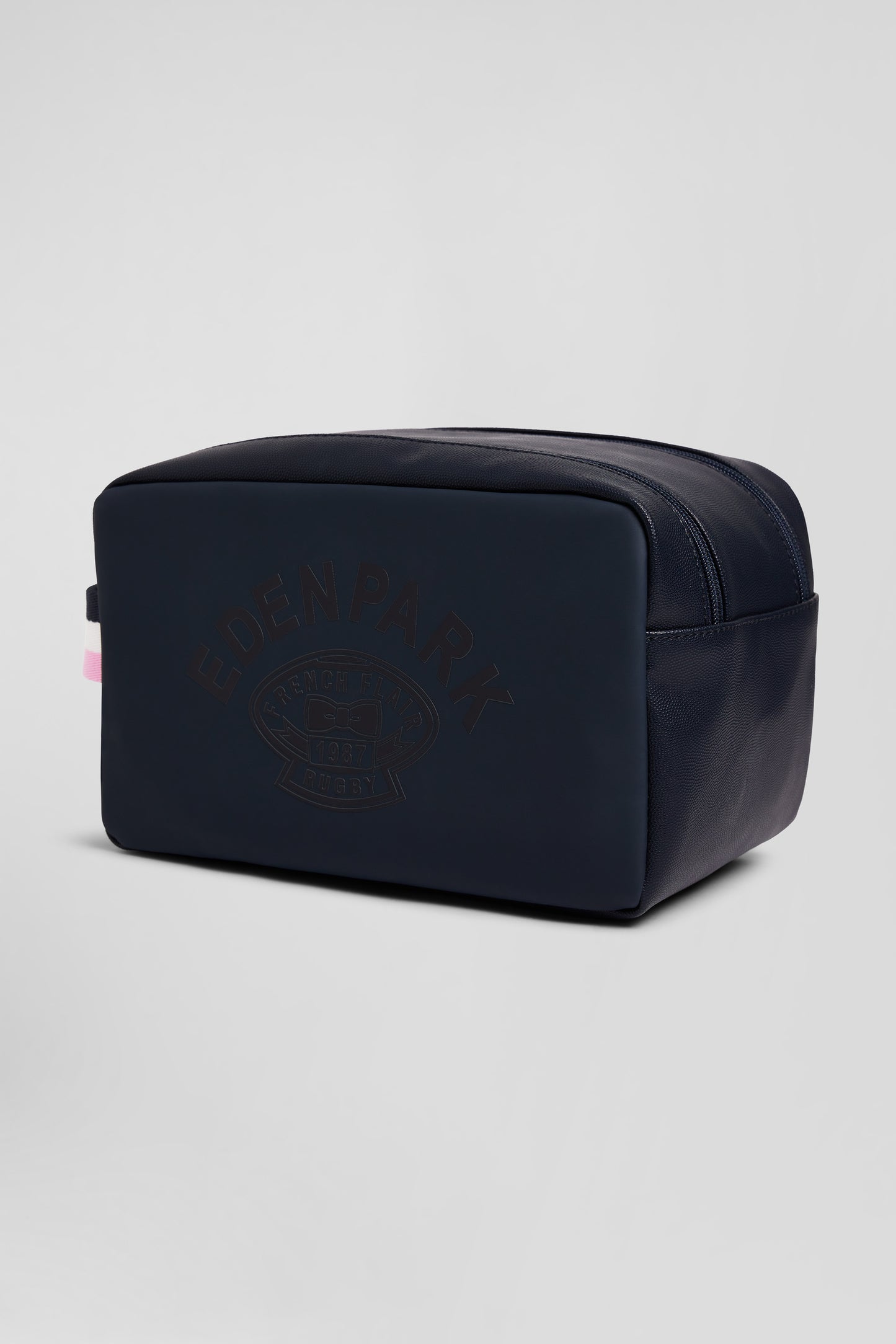 Navy blue toiletry pouch