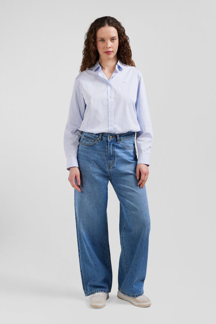 Jean en coton bleu coupe Relaxed