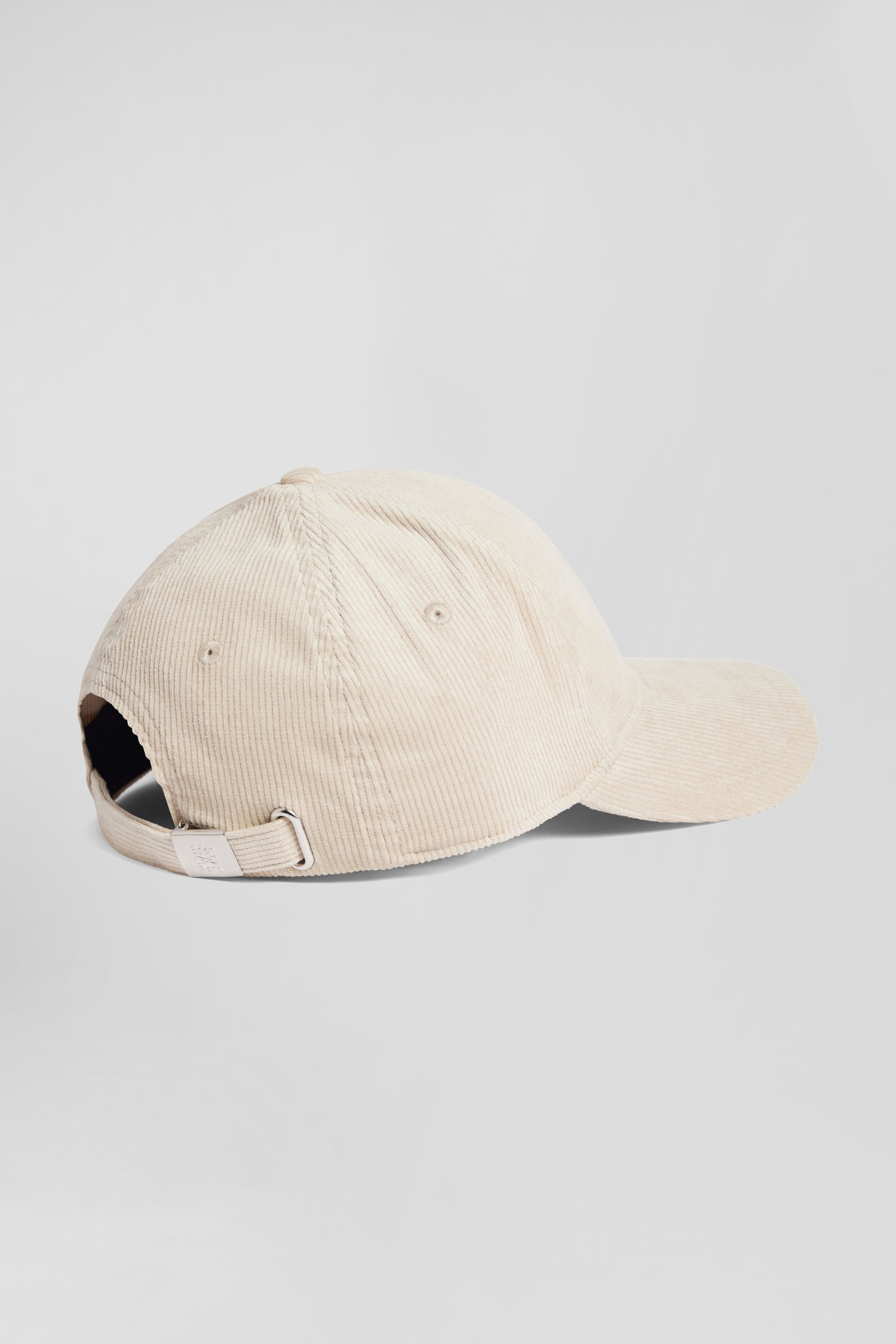 Ecru corduroy cap