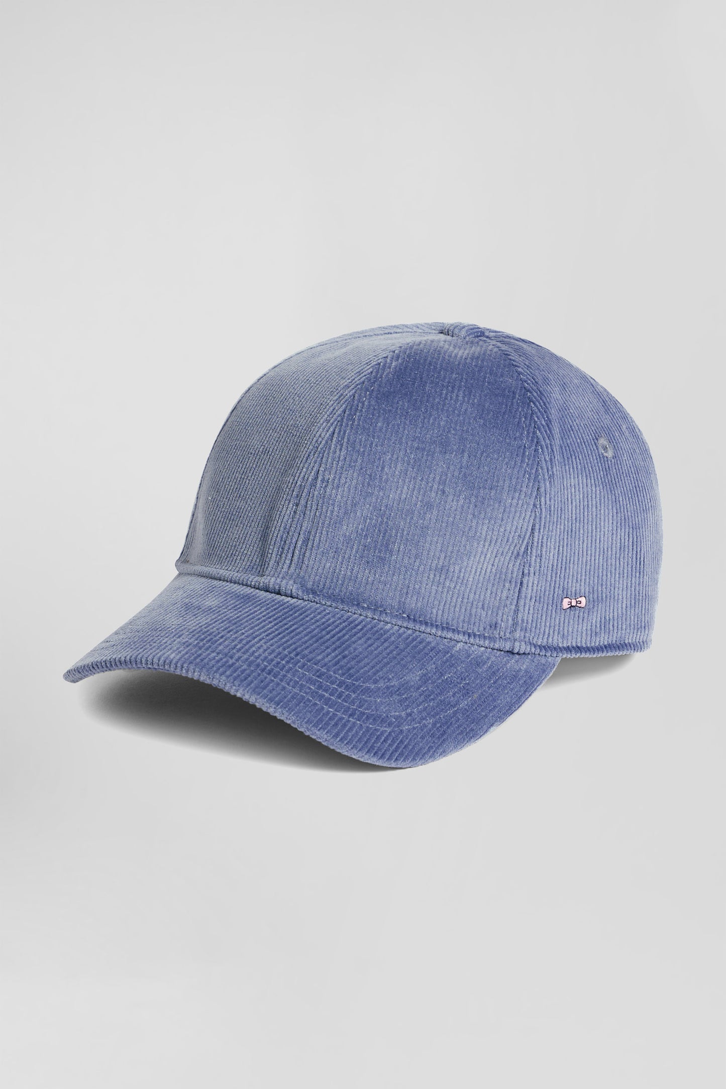 Blue corduroy cap