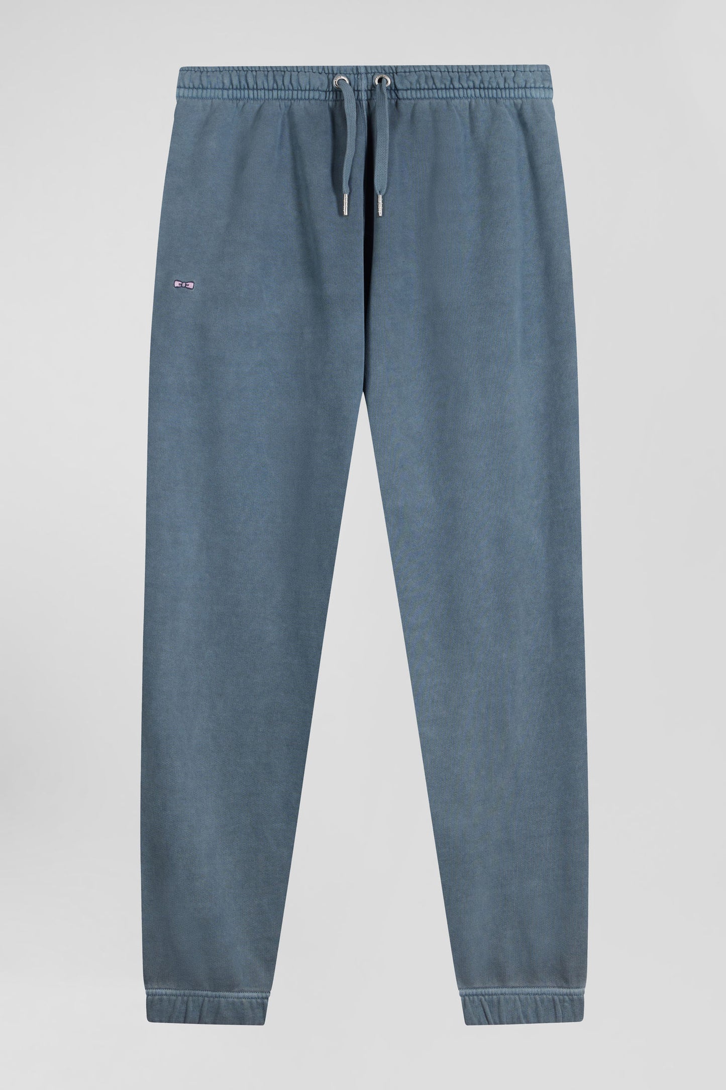 Relax unisex grey brushed cotton fleece jogging bottoms