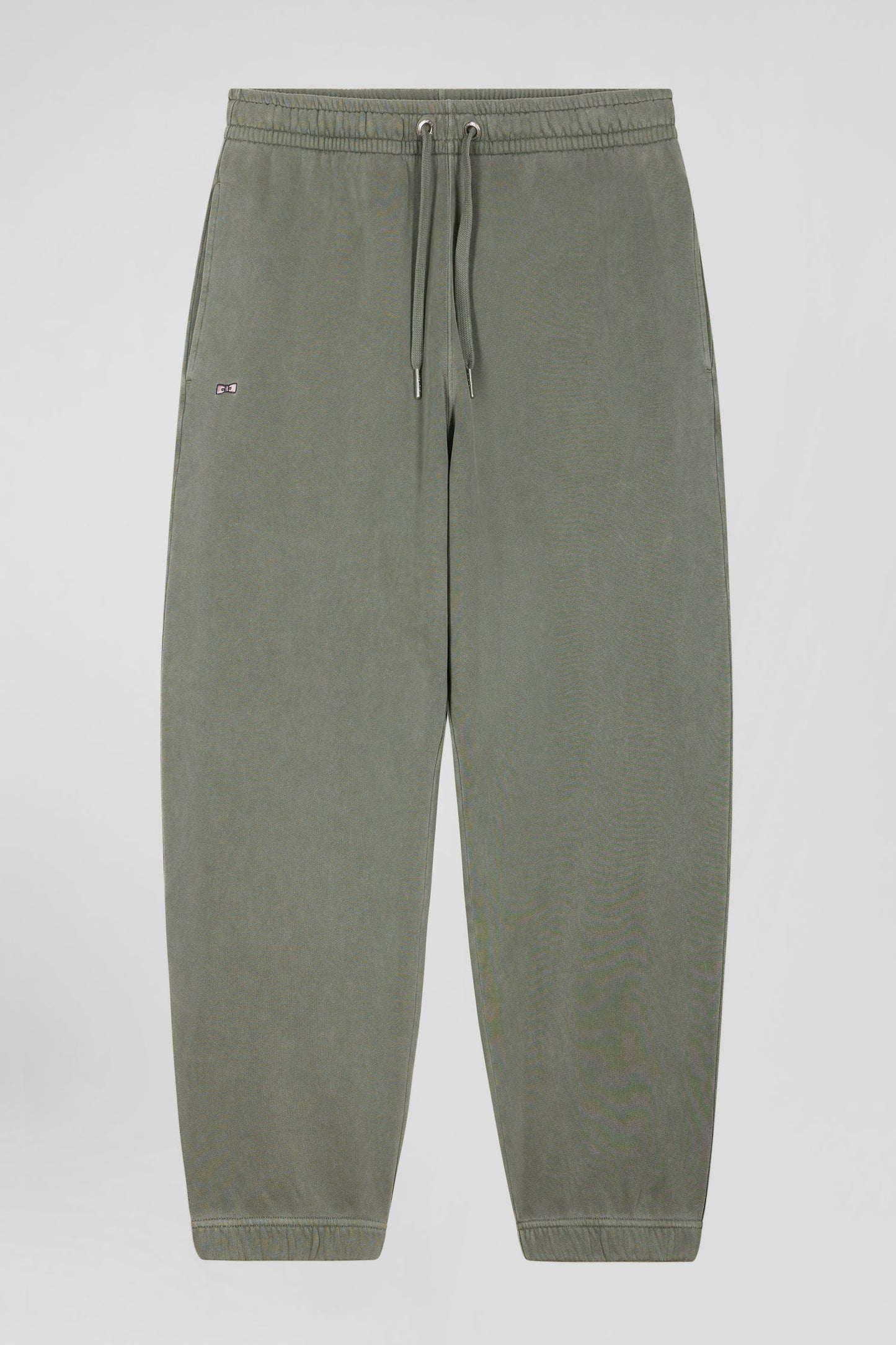 Relax unisex khaki brushed cotton fleece jogging bottoms