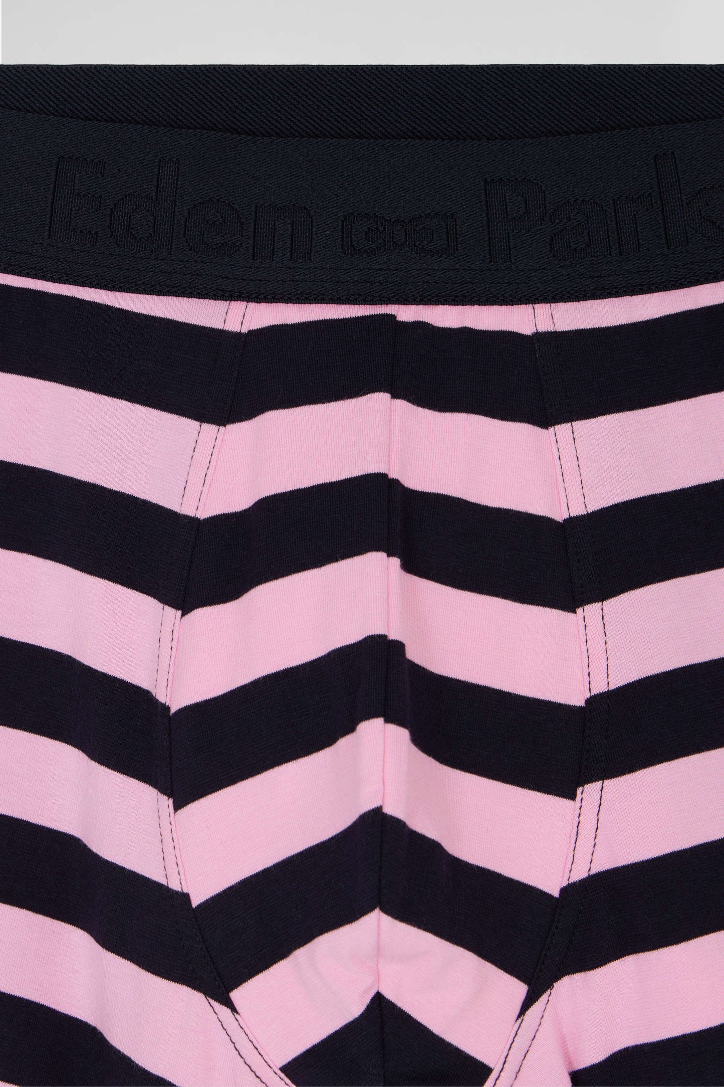 Pink striped stretch cotton boxers