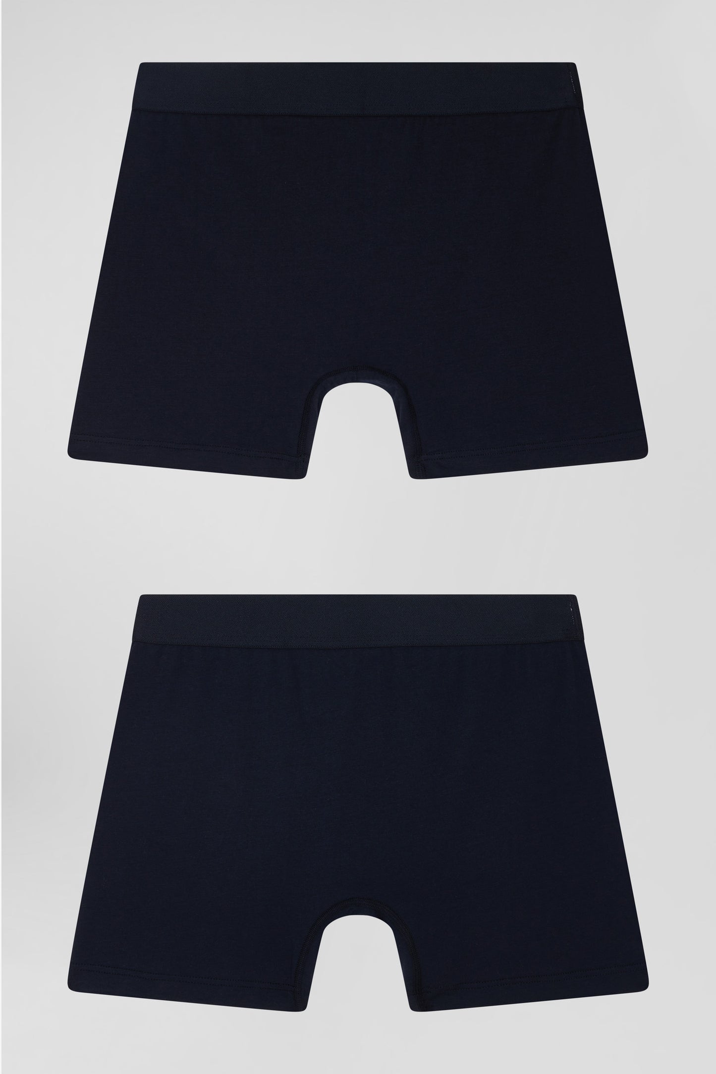 Lot de 2 boxers bleu marine en coton stretch