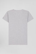 T-shirt en coton stretch gris