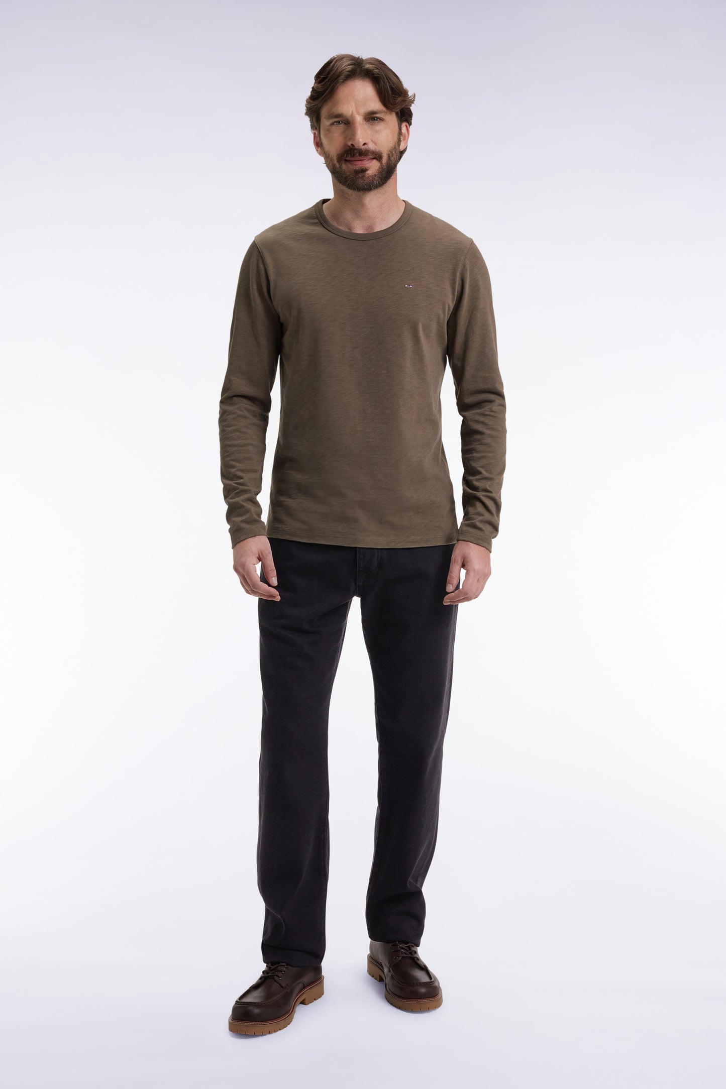 5-pocket jeans in black stretch denim blend, regular fit