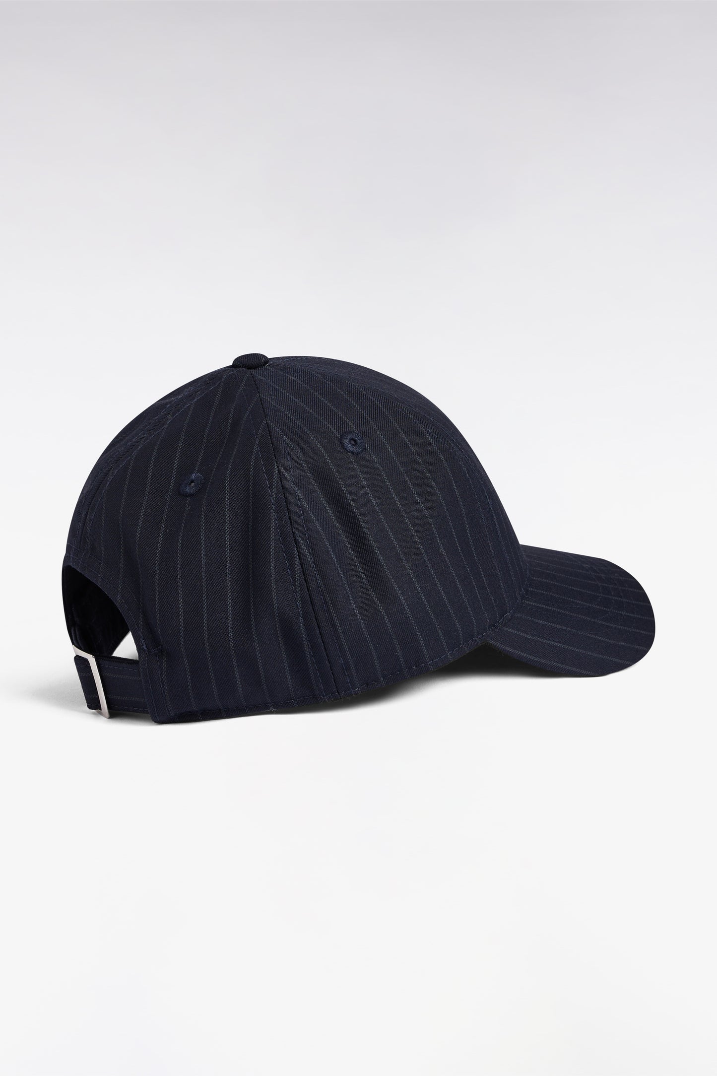 Cotton cap with Italian stripes and Eden Park embroidery