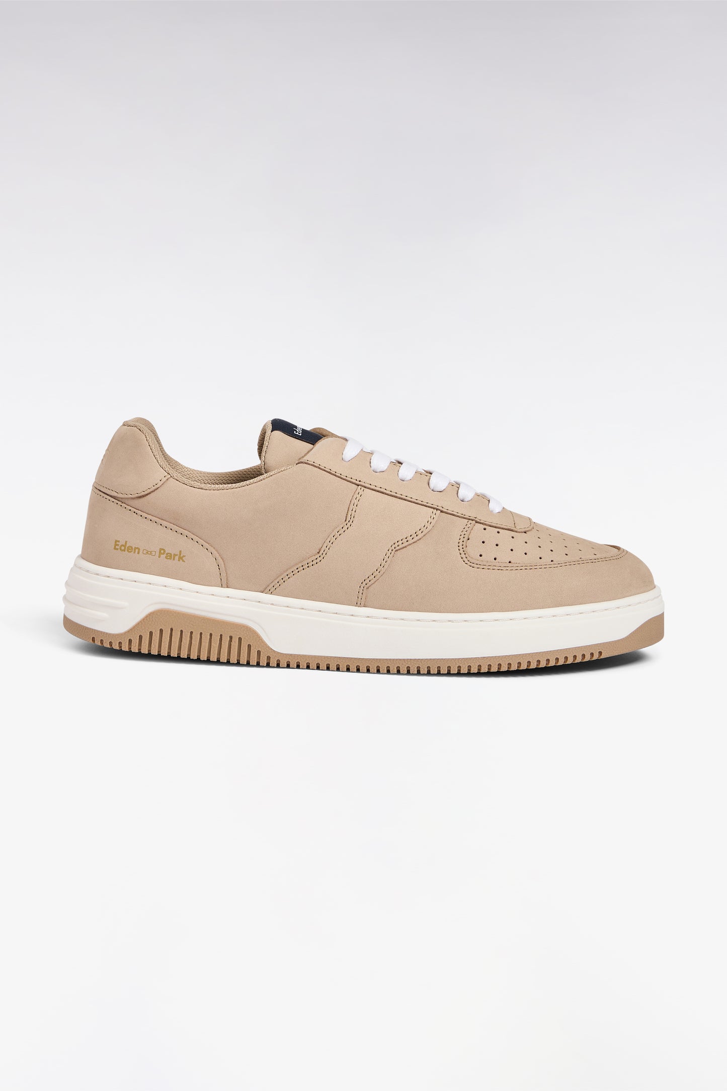 Sand suede sneakers