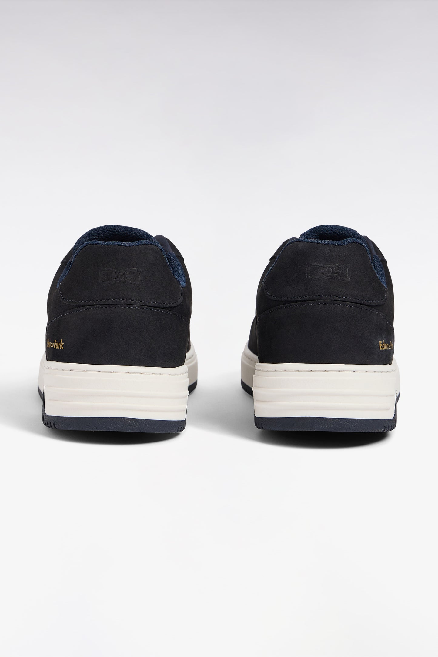 Navy suede sneakers