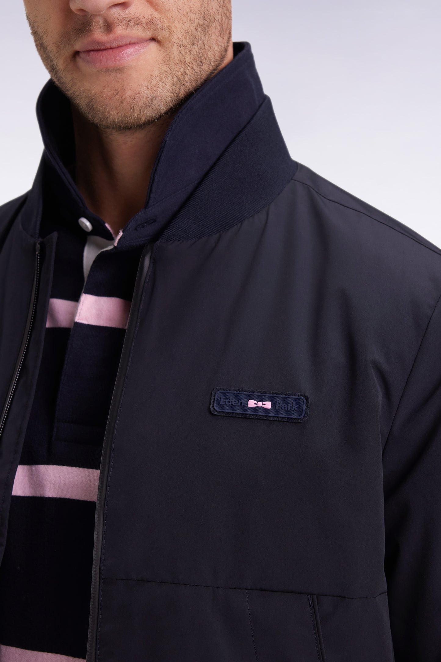 Starter navy zipped jacket