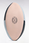 Navy rubber rugby ball