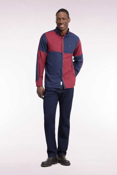 Jean en denim stretch bleu brut coupe regular - Image 3