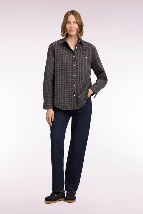 Jean en denim brut coupe regular mid-rise - Image 3
