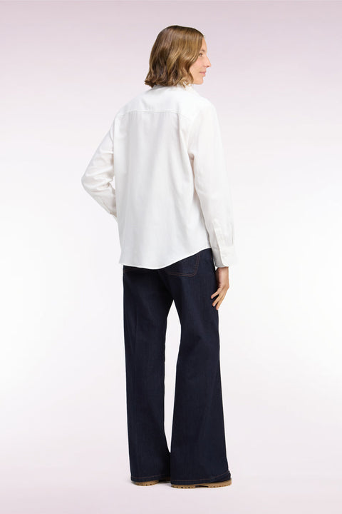 Jean évasé en denim brut coupe regular - Image 3