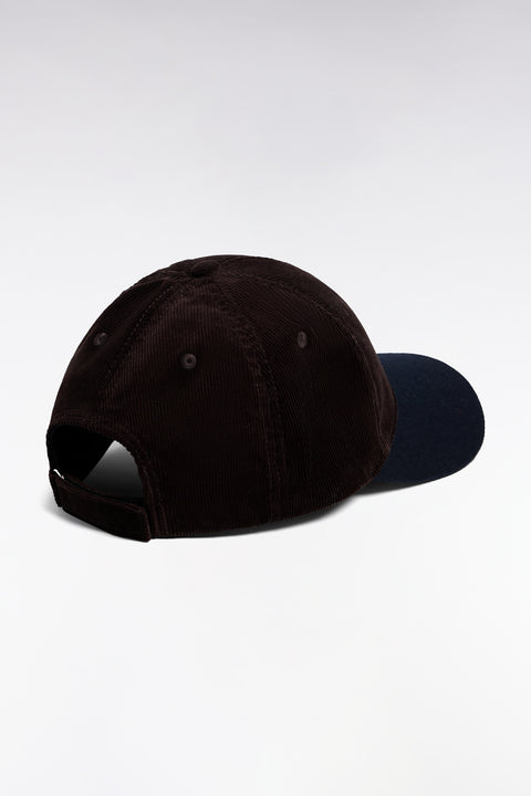 Brown bi-material cap with badge Eden Park - Image 2