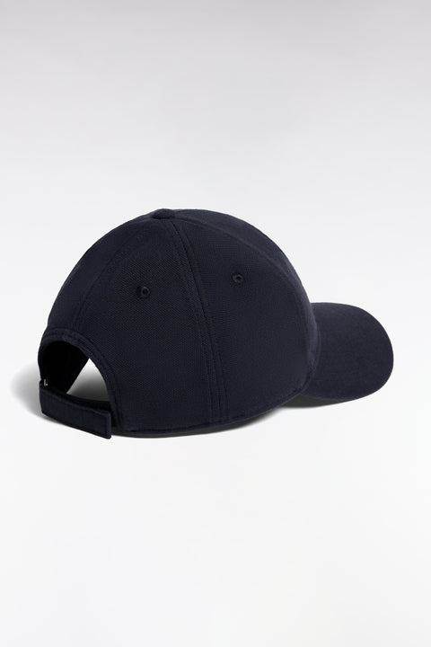 Casquette en piqué de coton marine logo Eden Park - Image 2