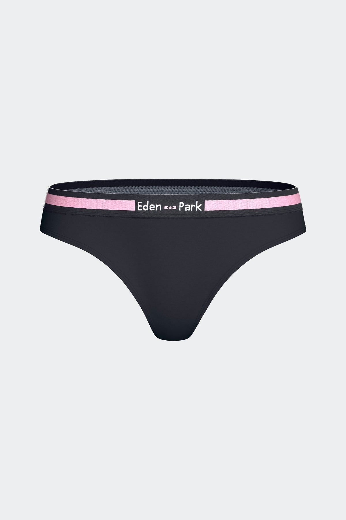 Tanga uni en coton stretch marine